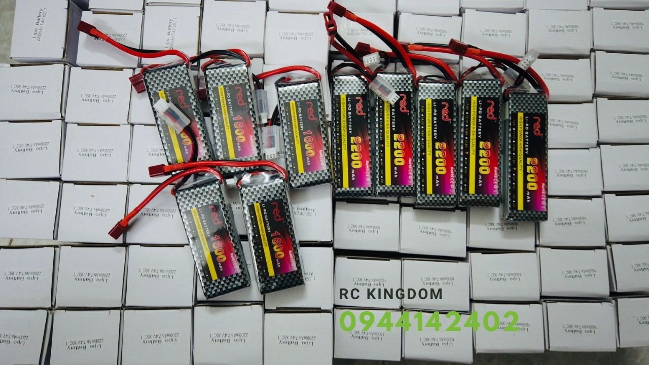 Pin Lipo 2s cho đồ chơi điều khiển từ xa