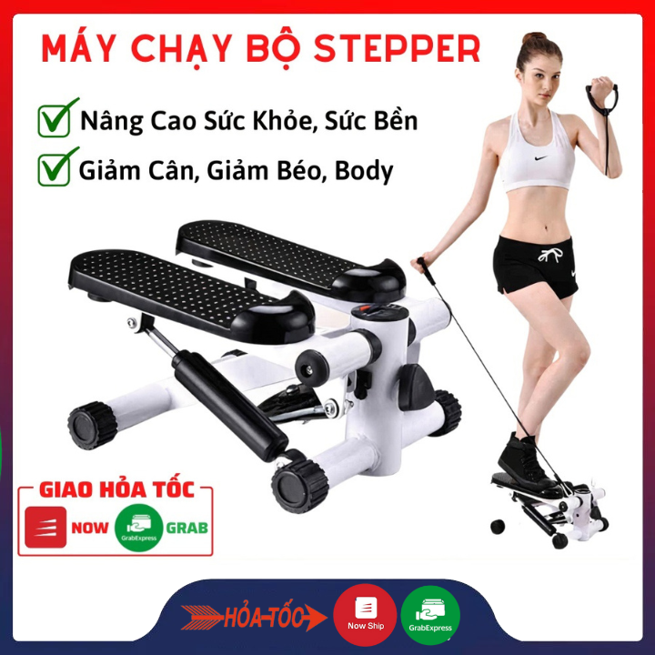 Máy Chạy Bộ Tại Nhà STEPPER - Máy Chạy Bộ Tại Chỗ Mini STEPPER Nâng Cao Sức Khỏe, Giảm Cân, Giảm Mỡ Hiệu Quả Mỗi Ngày