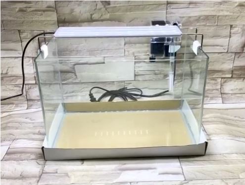 Bể kính đúc nhập khẩu bo cong cạnh mài vi tính kích thước 35*20*23cm | hồ đúc | bể kính nuôi cá