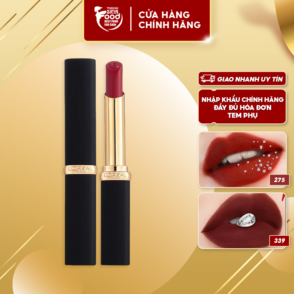 Son Thỏi Mịn Lì, Căng Mướt L'oreal Color Riche Intense Volume Matte Lipstick
