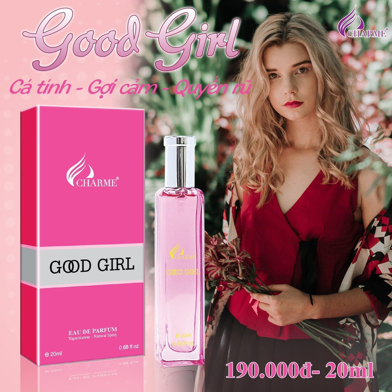 Nước hoa good girl 20ml - PINK