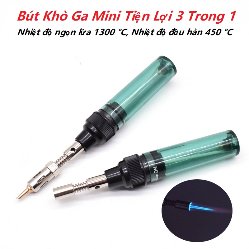 Bút khò hàn mini dùng gas mt-100 bút khò, mỏ hàn thiếc bằng gas, nóng nhanh tiện dụng