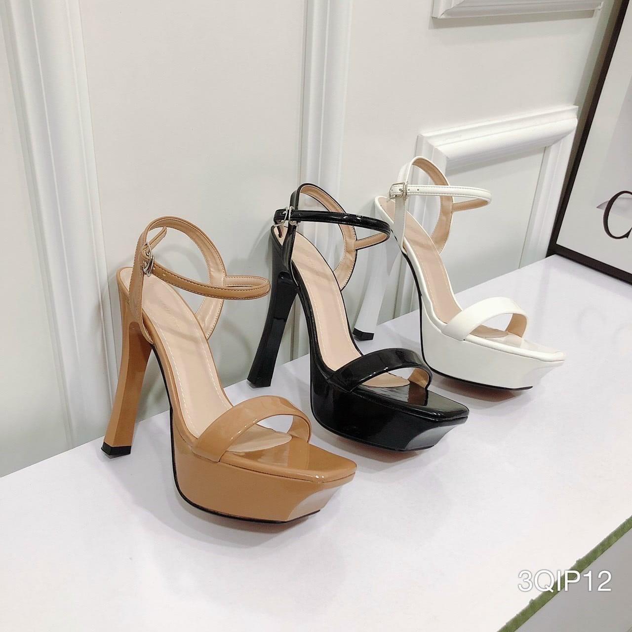 Dép sandal đúp gót nhọn cao 14cm hàng đẹp