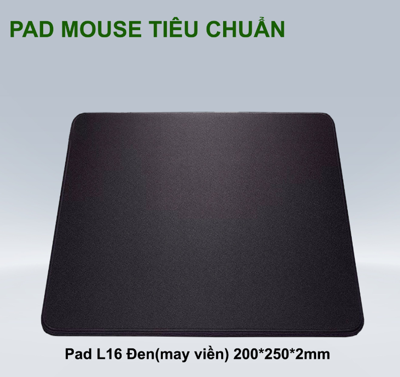 Lót chuột pad mouse l16 đen .