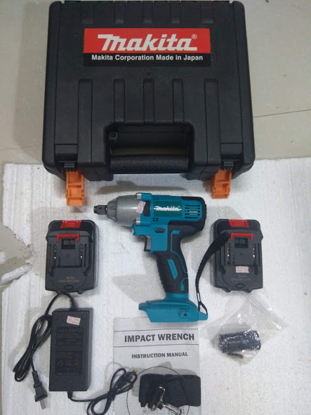 Máy vặn mở bu lông, bắt vít dùng pin makita thái lan 98 vônf, df331d, mở bu lông 6-24mm