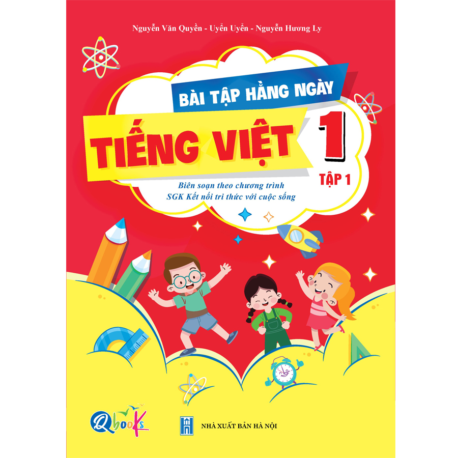 Sách - Bài Tập Hằng Ngày Tiếng Việt Lớp 1 - học kì 1 - Kết nối tri thức với cuộc sống (1 quyển)