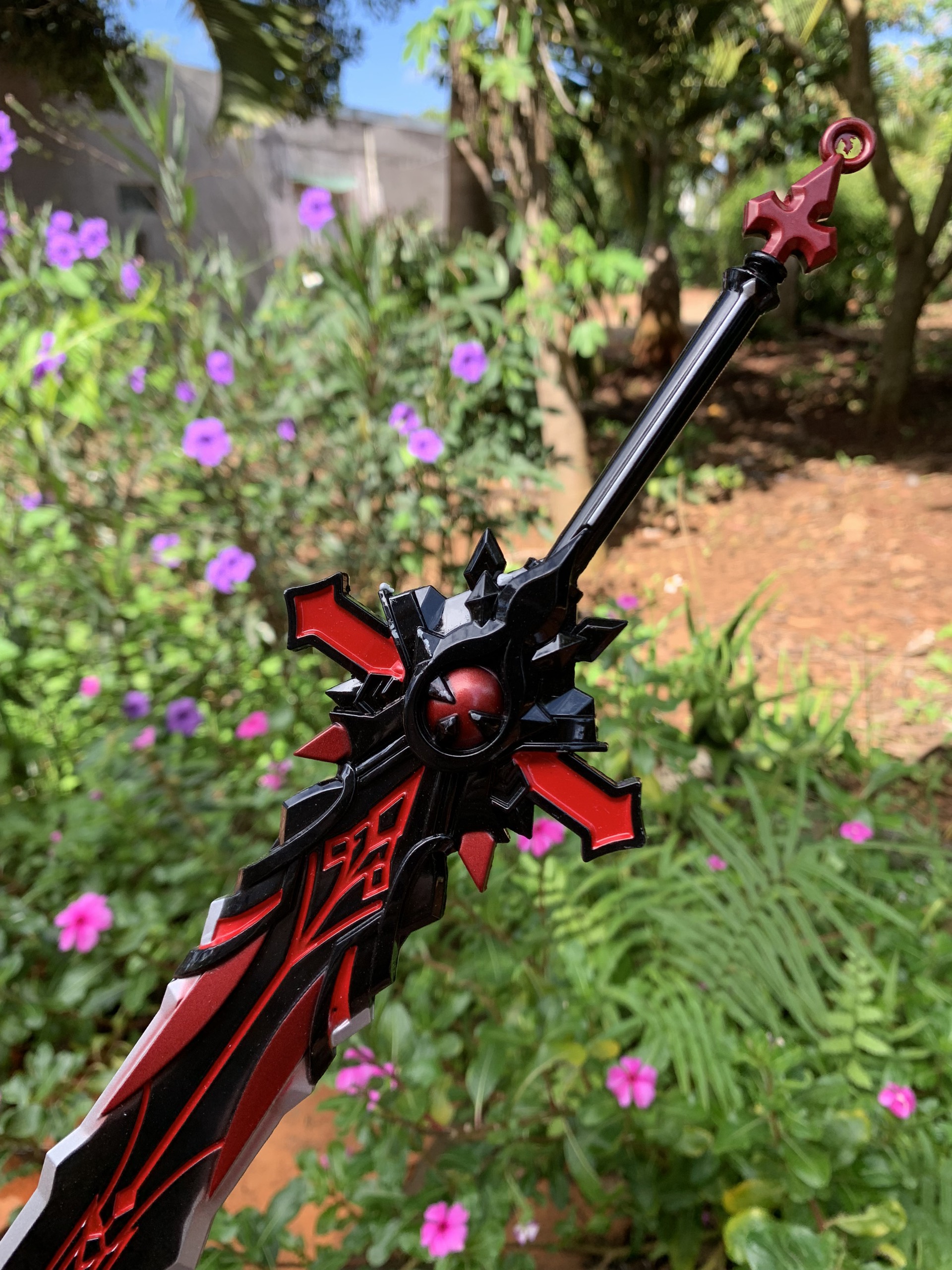 Mô hình kiếm đường cùng của sói 50cm - Wolf's Gravestone - Genshin Impact - tặng đế 2 tầng - Baystore