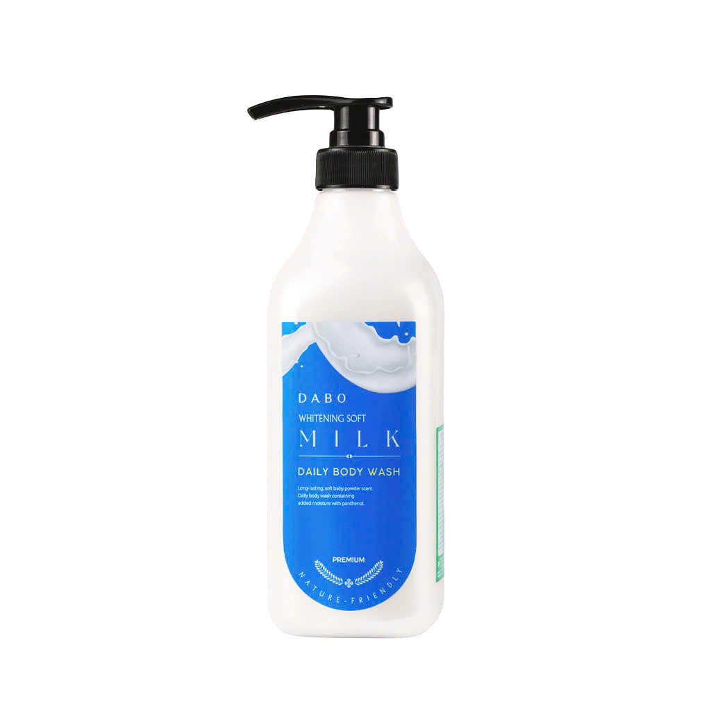 Sữa tắm trắng da Dabo Whitening Soft Milk Daily Body Wash Hàn Quốc 750ml