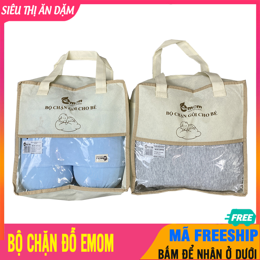 Bộ gối chặn vỏ đỗ emom luxury cho bé ngủ ngon,êm ái, chống giật mình - gối chặn em bé, bộ gối chặn cho bé, gối chống lật cho bé, gối cho trẻ sơ sinh- bo chan do emom - sp000873