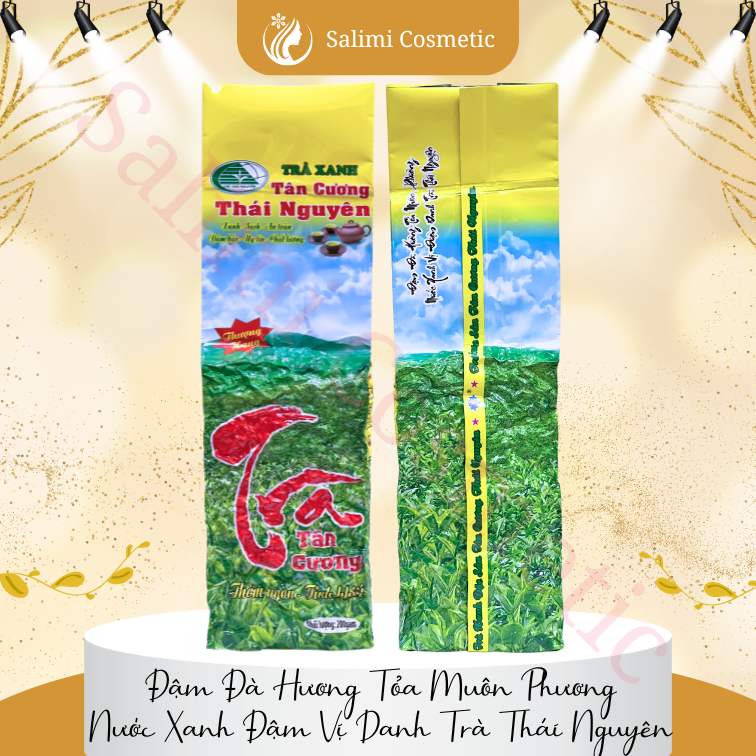 (Gói 200g) Trà Xanh Tân Cương Loại Thượng Hạng, Trà Bắc Thơm Ngon Chuẩn Tân Cương Thái Nguyên