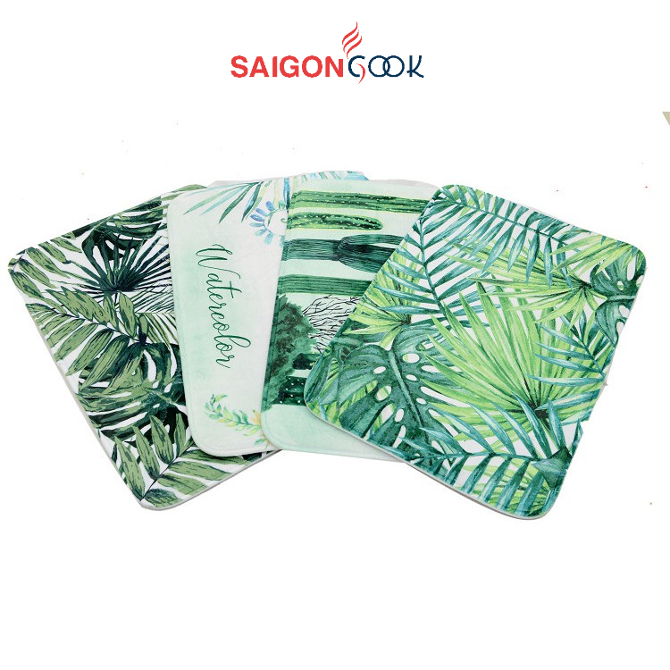 Thảm Lau Chân 3D siêu thấm hút Saigoncook kích thước cm
