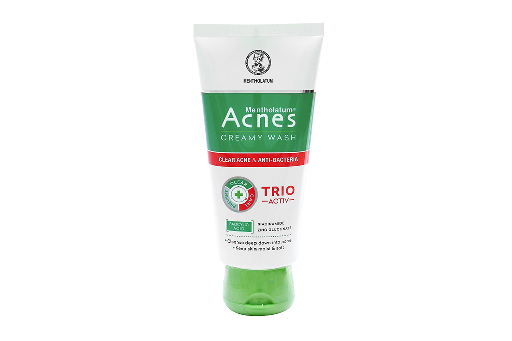 Kem rửa mặt ngăn ngừa mụn acnes creamy wash 100g