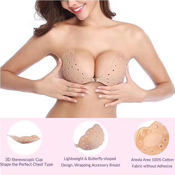 1 áo dán nâng ngực su silicon thông hơi