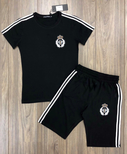Sét Bộ Thun Nam, Bộ Quần Áo Thế Thao Nam Cộc Tay Chất Liệu Thun Lạnh Mềm Mịn In Logo - MenFashion68 - BN08