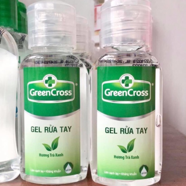 Gel rửa tay diệt khuẩn Greencroos 60ml xuất hoá đơn đỏ