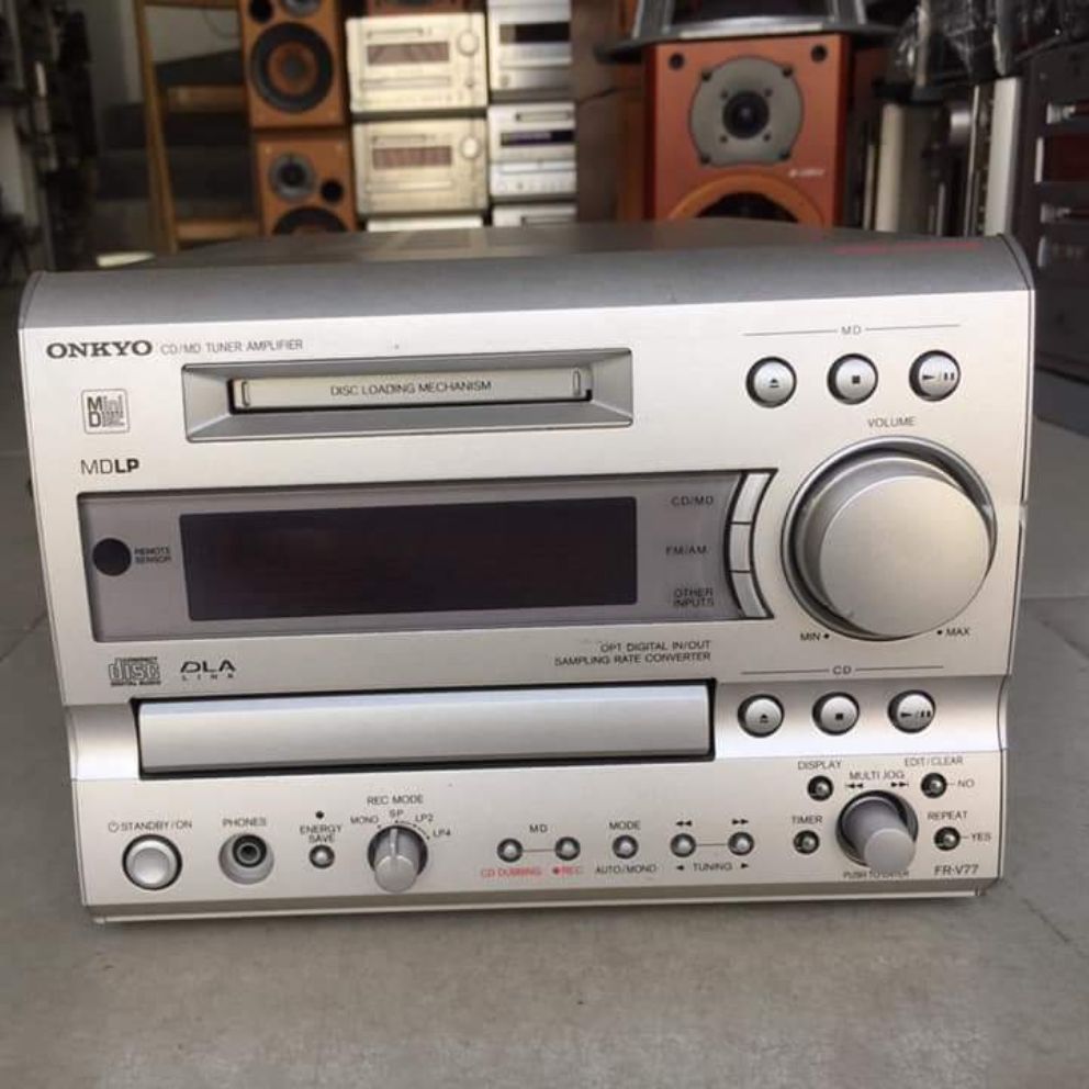 Cục dàn cao cấp onkyo FR-V77 Điện 100v