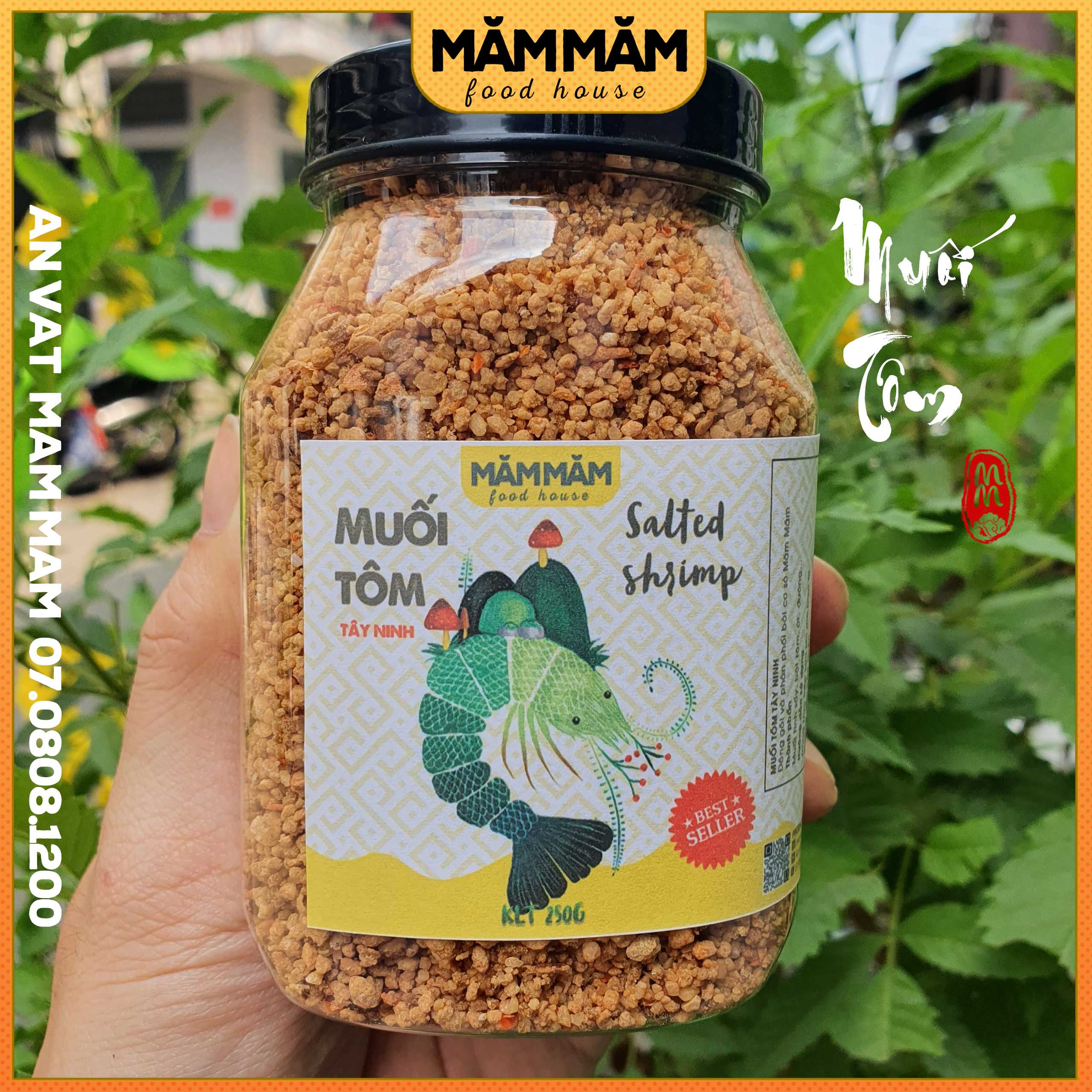 Muối Tây Ninh chấm trái cây/hải sản