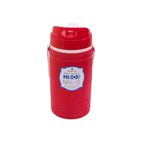 [HCM]BÌNH NƯỚC  ĐÁ HIBOX QUAI XÁCH 2  L Kích thước (Cm): 14.0 x 13.0 x H 32.0 MS:062