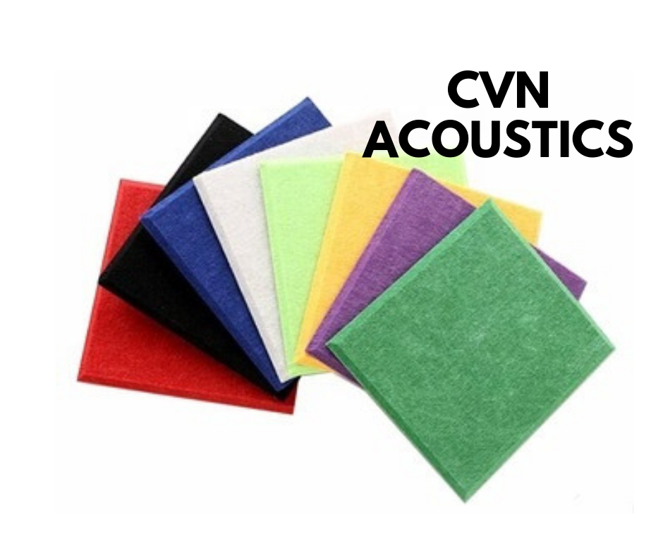 [HCM]Combo 8 Tấm Cách Âm và Tiêu Âm Polyester CVN - Chống Cháy - Quy Cách ( 60 cm x 60 cm )