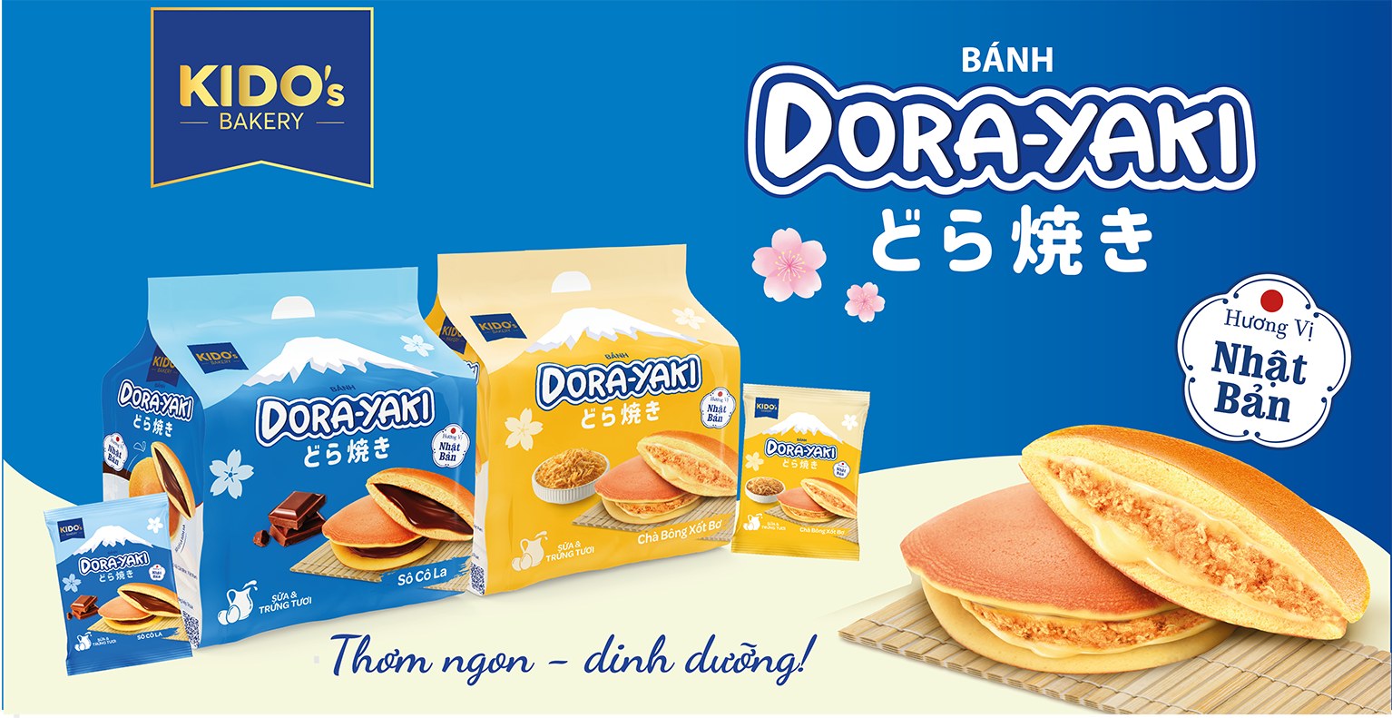 Bánh Rán Dora-Yaki Kido's ( Combo 5 cái )