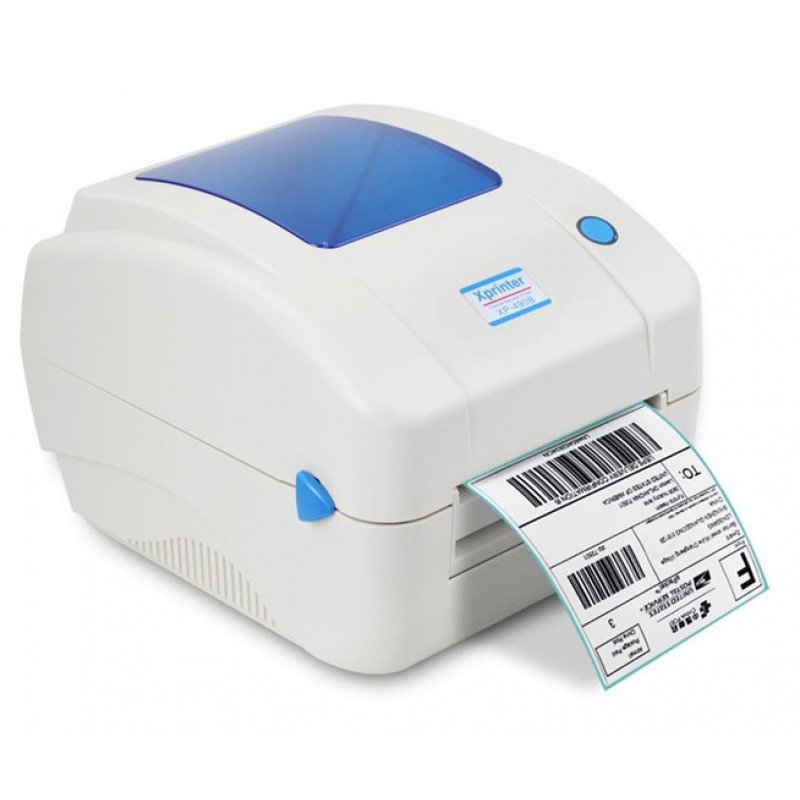 Máy in đơn hàng TMĐT Xprinter XP490B Máy in nhiệt chuyên dụng in tem nhãn phiếu vận chuyển giao hàng