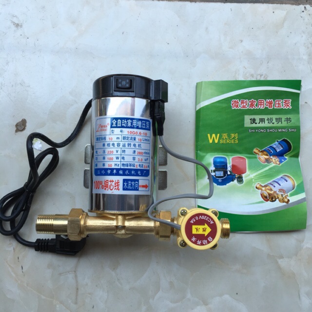 Máy bơm tăng áp đóng ngắt tự động khi sử dụngtăng áp cho máy giặt sen vòi bình nóng lạnh  máy bơm tăng áp máy bơm tăng áp cho bình nóng lạnh máy bơm tăng áp mini 220v