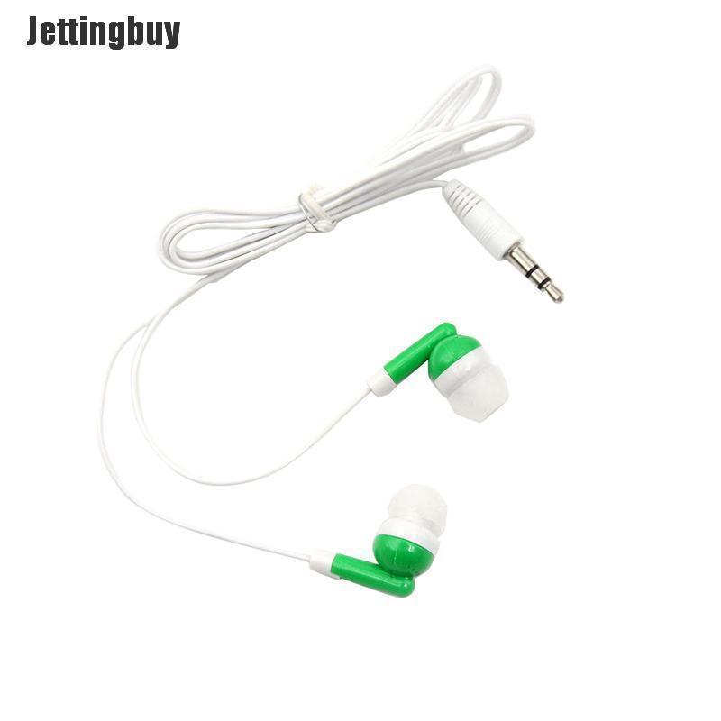 Jettingbuy Tai Nghe Trong Tai Có Dây Tai Nghe Stereo Cho Tai Nghe Cách Ly Tiếng Ồn Thể Thao Với Mic