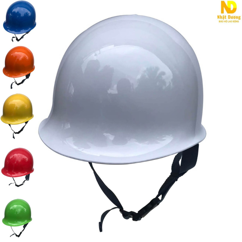 Mũ bảo hộ lao động kiểu Nhật HPN01, Nón bảo hộ màu trắng/ đỏ/ vàng/ xanh/cam