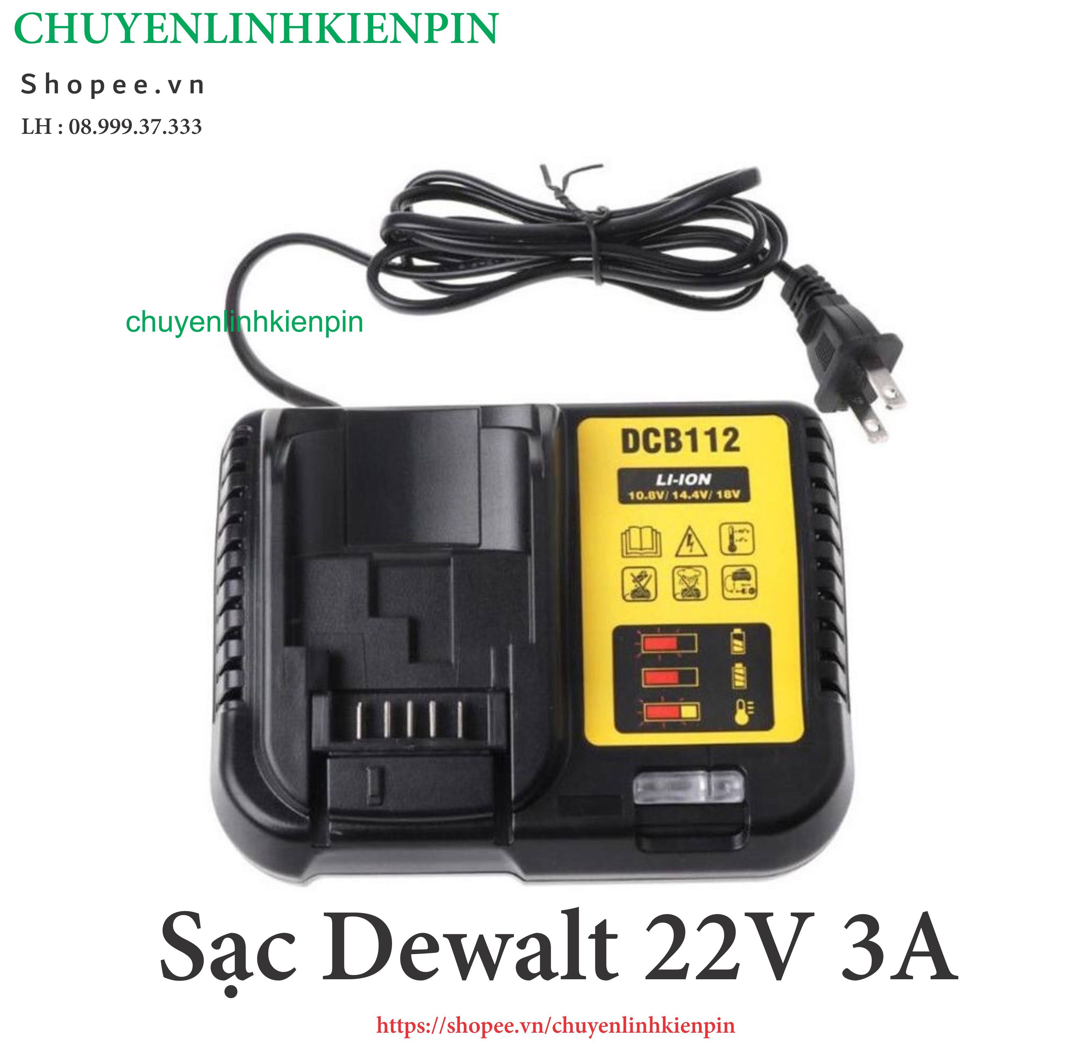 Sạc pin dewalt 108vhoăc 14.418v|3a\\dcb112