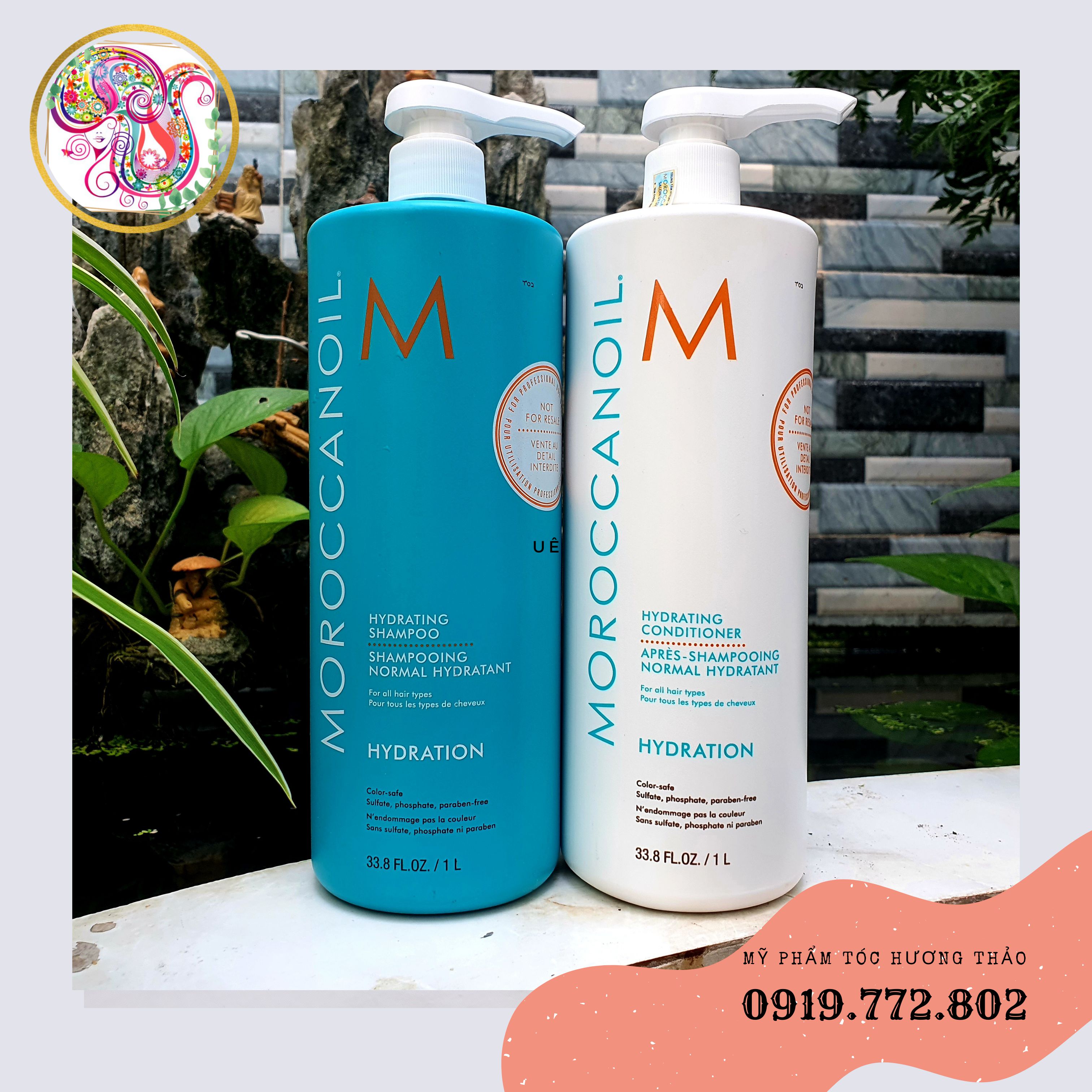 DẦU GỘI XẢ DƯỠNG ẨM MOROCCANOIL HYDRATING SHAMPOO CONDITIONER 1000ML