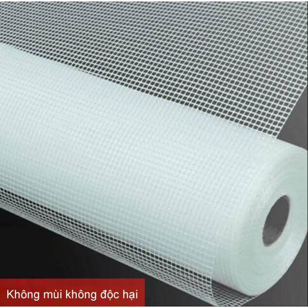 Nguyên cuộn Lưới chống muỗi chống côn trùng chống bụi sợi thủy tinh - Lưới thủy tinh gia cường chống nứt Khổ 1m【Có bỏ sỉ】