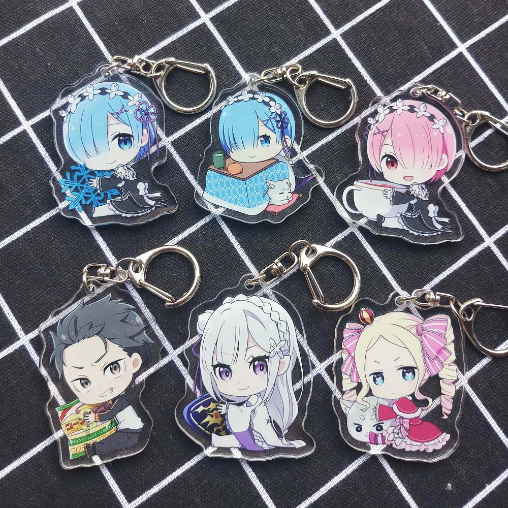 Móc khóa anime re:zero