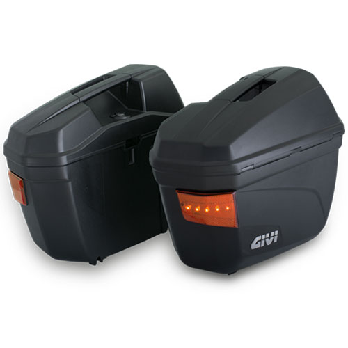 Thùng hông givi e22n-s có đèn và baga hông sbl2000