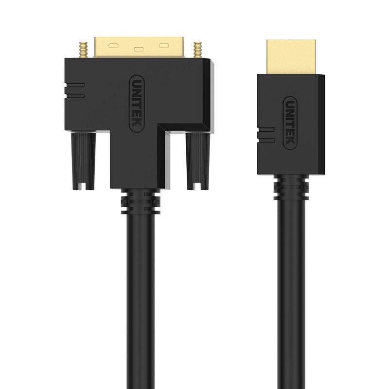 Cable chuyển hdmi --- dvi unitek 5m yc220a 2k