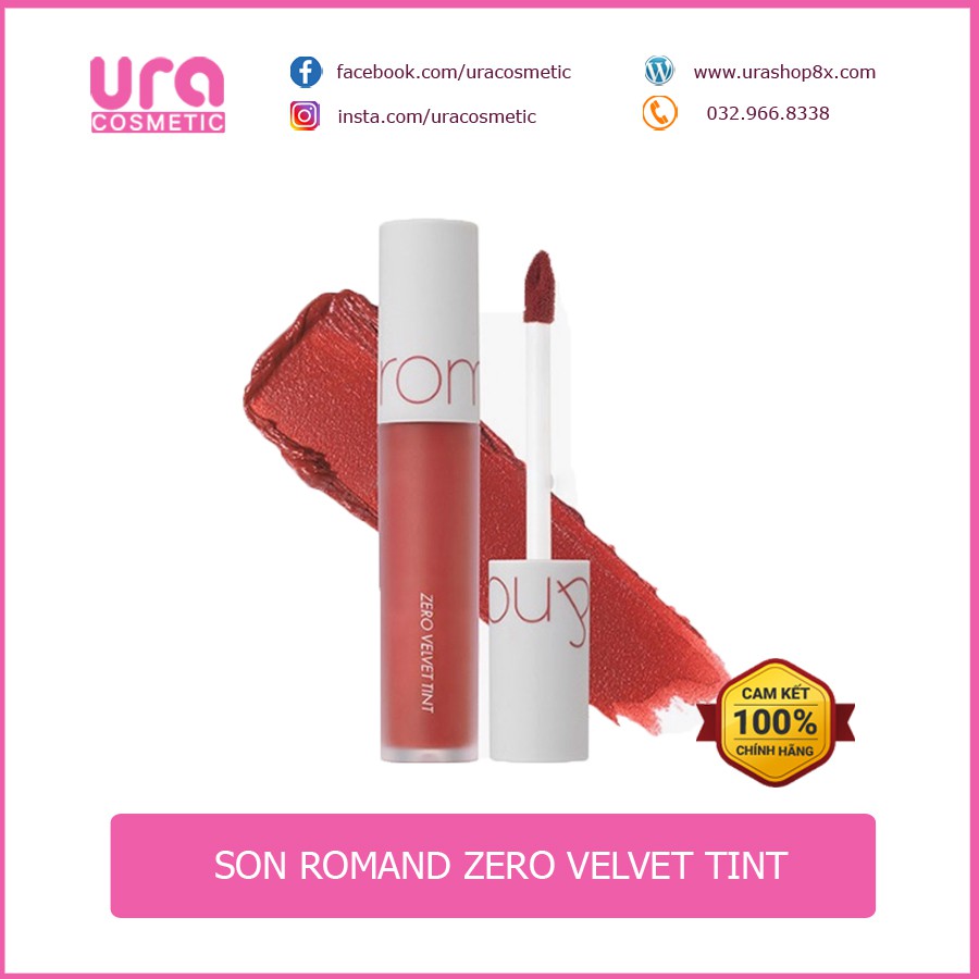 Son kem ROMAND ZERO VELVET TINT