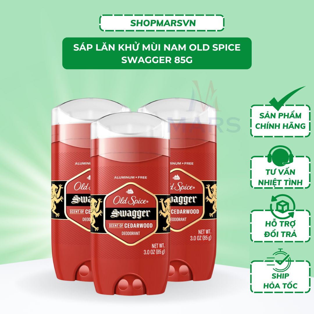 Sáp lăn khử mùi nam Old Spice Swagger 85g