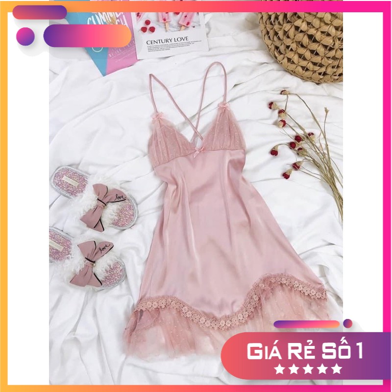 Sx741- váy ngủ gợi cảm- váy ngủ lụa- váy ngủ đẹp- cl