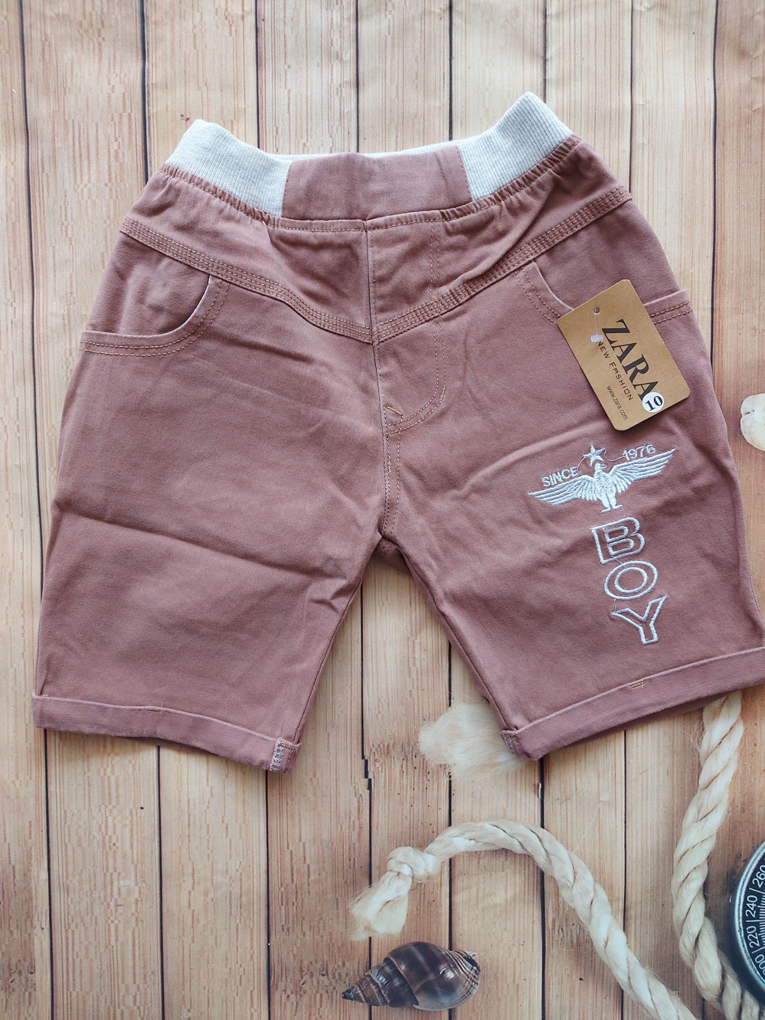 Quần kaki lửng bé trai size 20-25kg