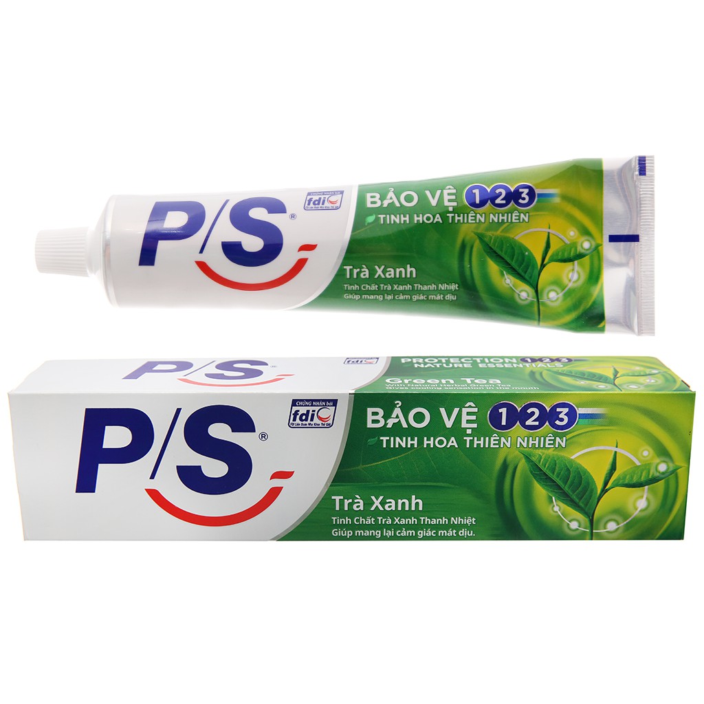 Kem đánh răng p/s trà xanh 123 - 190g