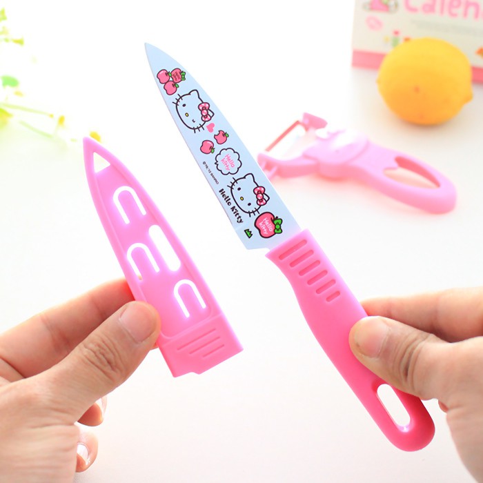 Dao gọt trái cây hình Hello Kitty KT152