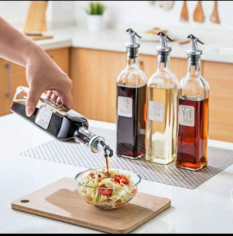 Chai đựng gia vị có vòi rót 500ml, 750 ml, 1000 ml