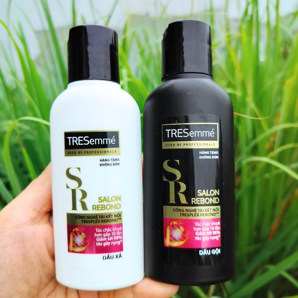 Set Dầu gội - xả TRESemme Ngăn rụng tóc 70g- Hàng tặng Mini