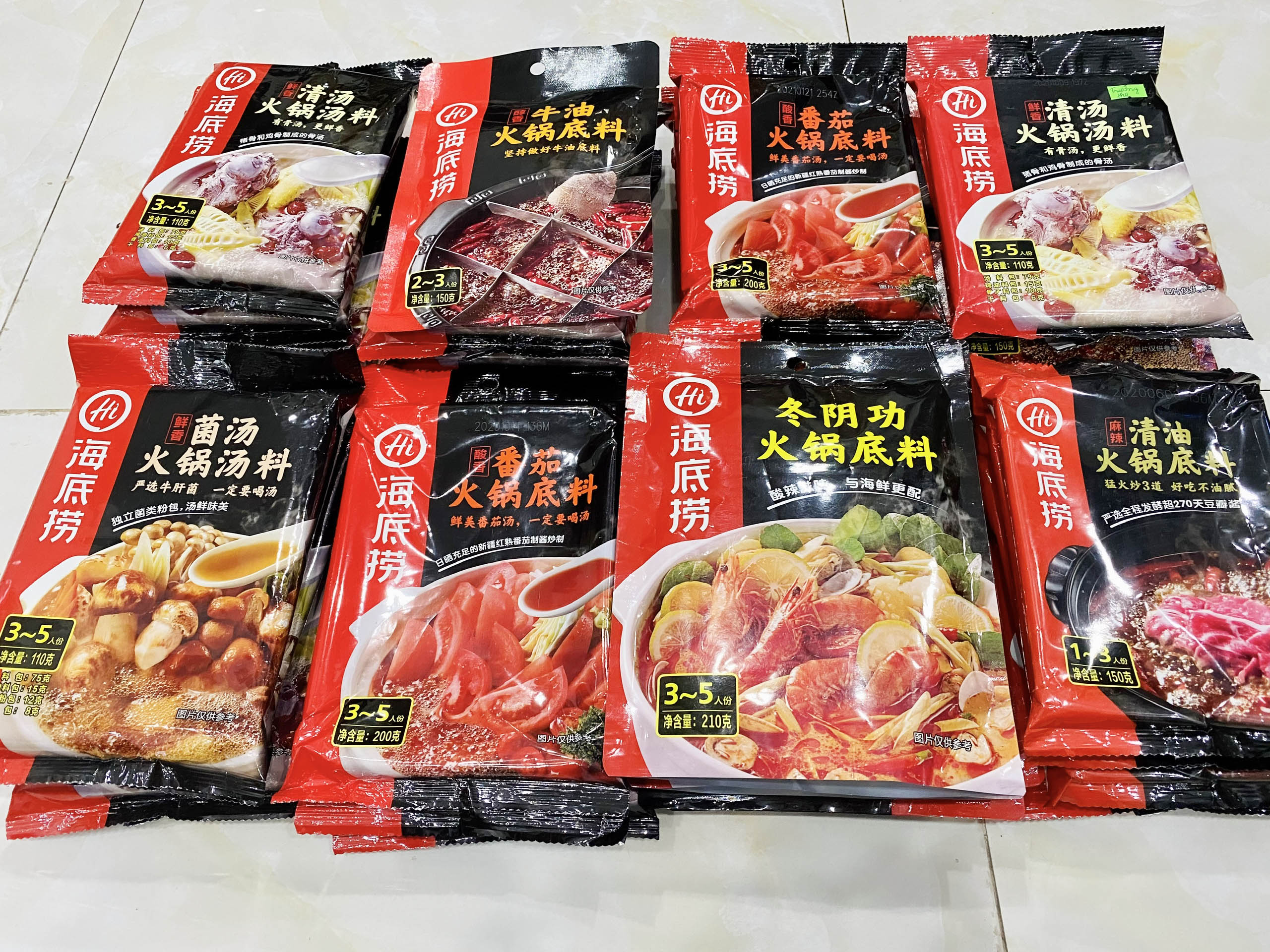 Gia vị lẩu Haidilao thượng hạng