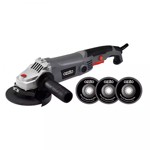 Máy mài cầm tay d125mm hiệu ozito ags-0125 mới 100% chính hãng nhập khẩu úc