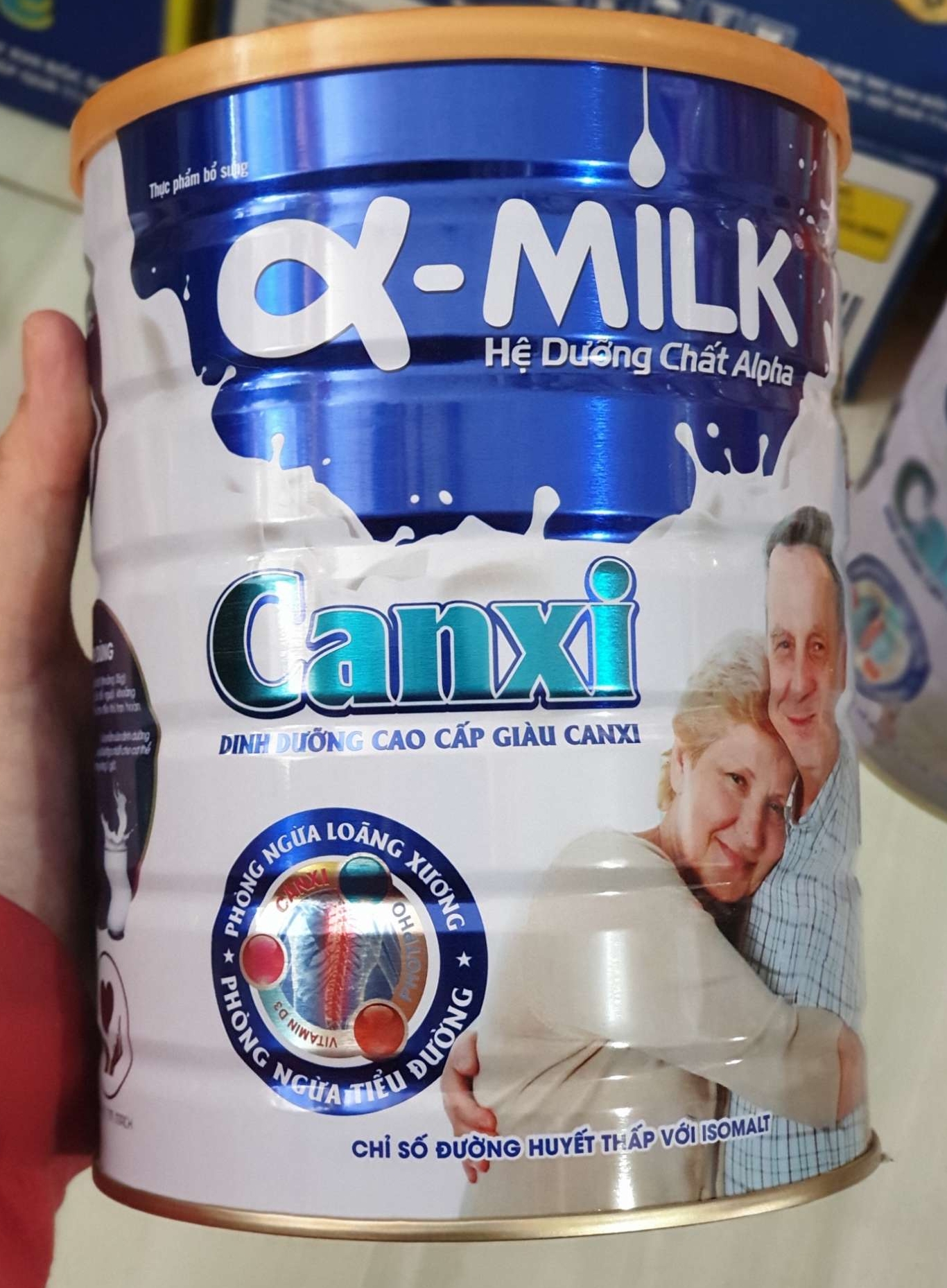 Sữa Alpha Milk canxi cho ngưòi lớn
