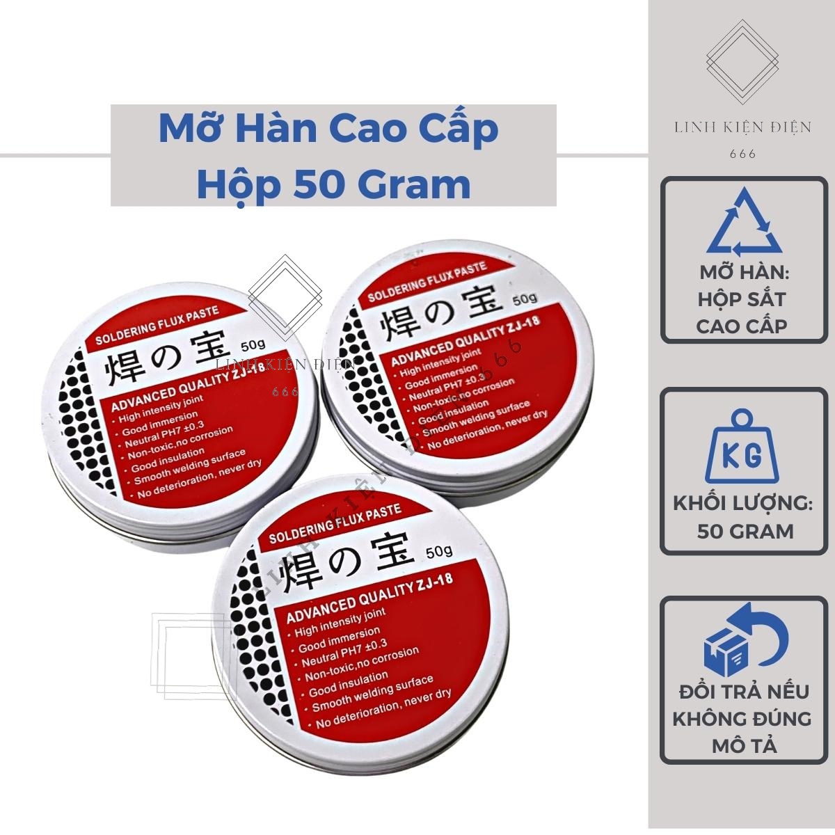 Mỡ hàn thiếc cao cấp mỡ trợ hàn chì loại tốt siêu dính giá rẻ MHT15GR