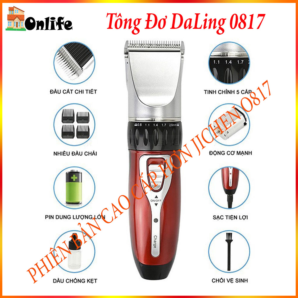 Tông đơ Cắt tóc loại tốt, Bộ cắt tóc nam, Tông đơ cắt tóc không dây, Tông đơ cắt tóc người lớn Giá rẻ hơn Tông đơ Cắt tóc kemei, codos, philips, xiaomi, kemei 1995, 809a, 1996, Kemei 1998