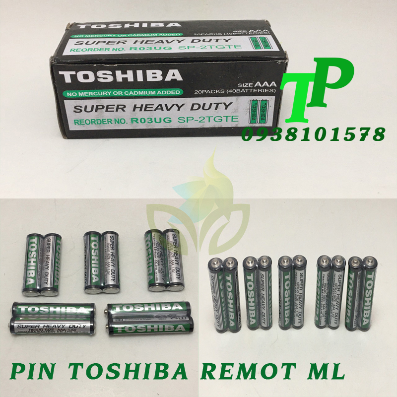 Pin to 3a hộp 20 cặp 40 viên