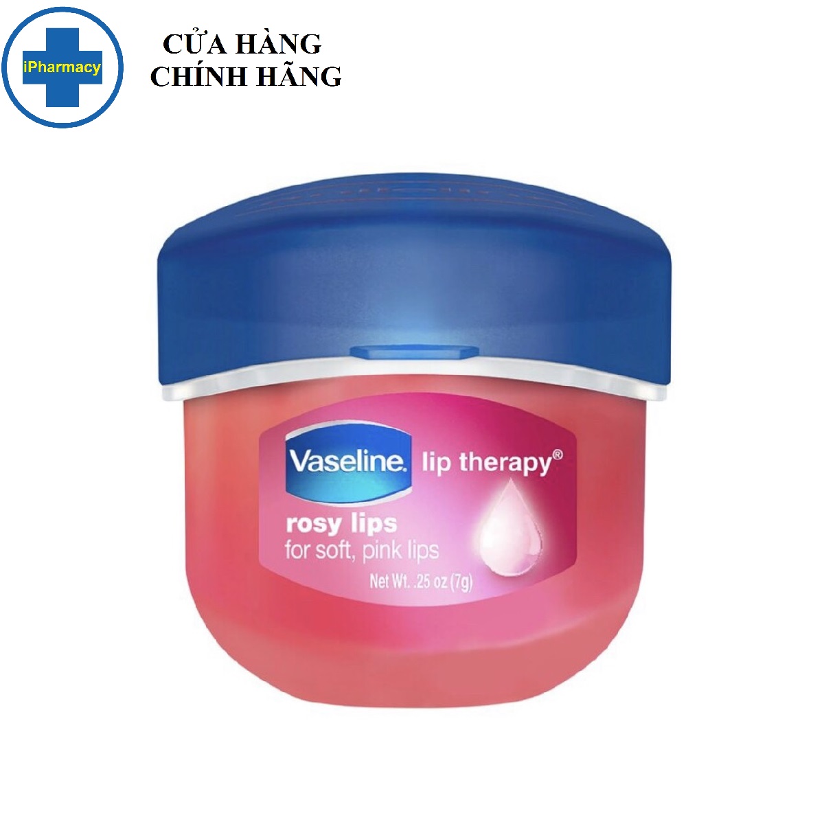 Sáp Dưỡng Môi Hồng Xinh Vaseline 7g Lip Therapy Rosy Lip