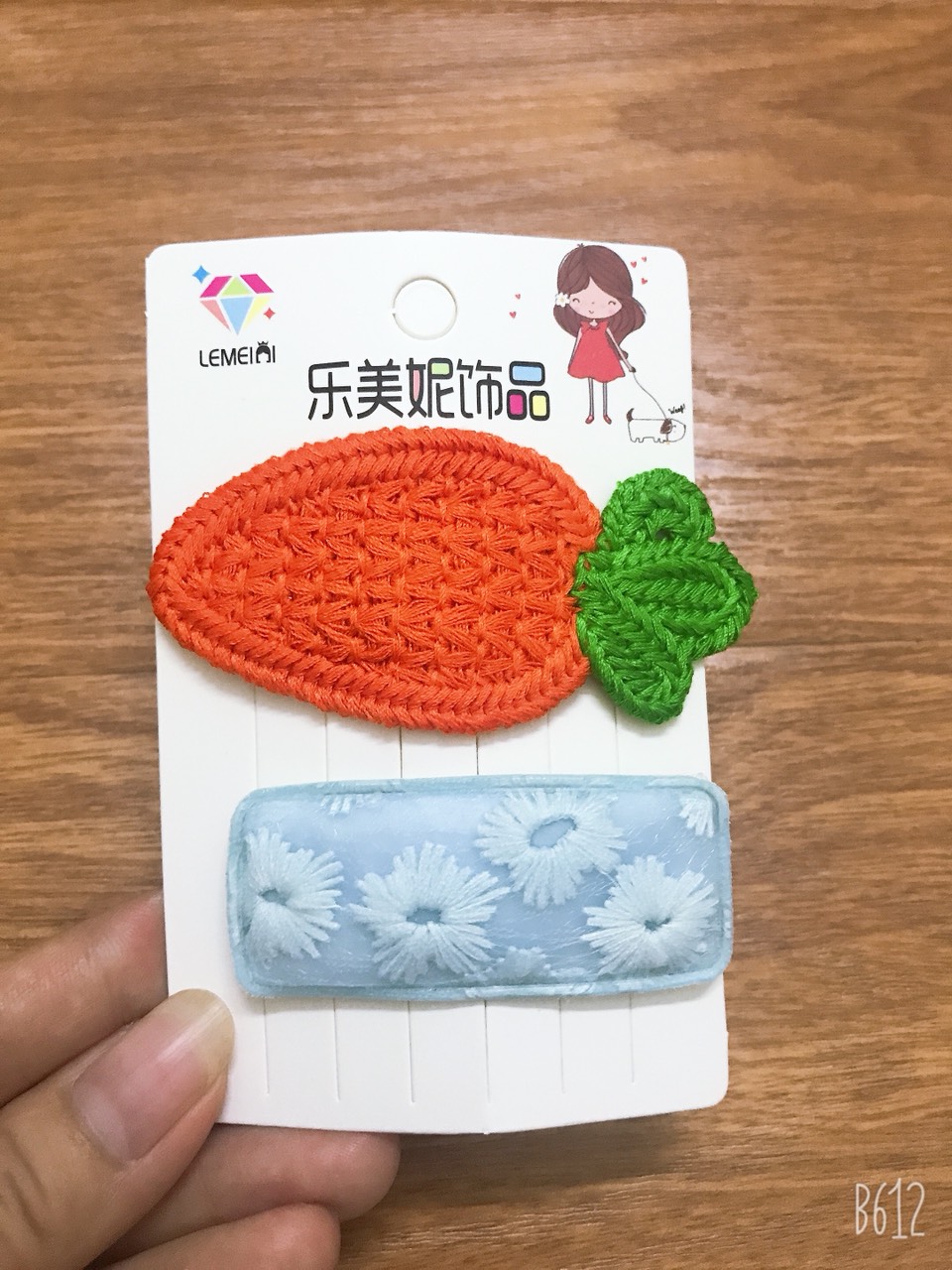 Sét 2 kẹp tóc hình dễ thương - phukienteen